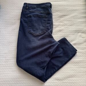 Size 22 Lane Bryant Dark Wash Skinny Jeans